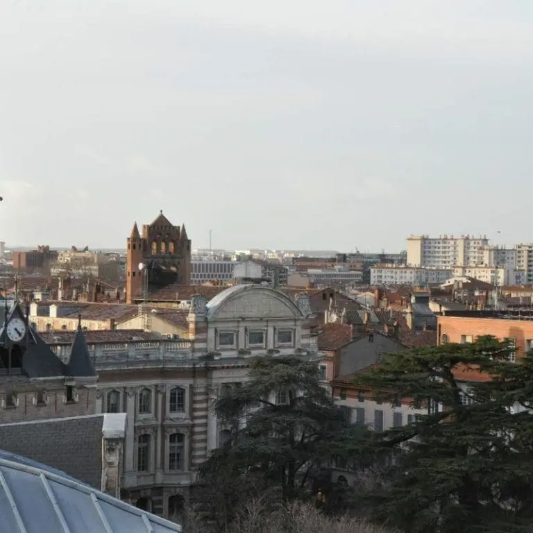Immobilier a toulouse vue de haut