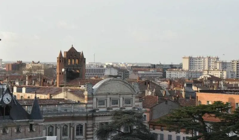 Immobilier a toulouse vue de haut